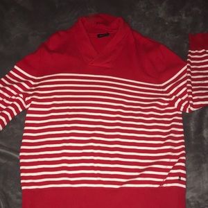 Nautica fold over sweater